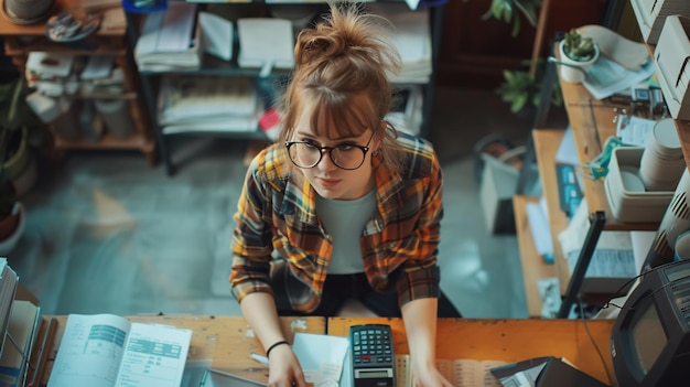 A calm desk with financial documents, a coffee cup, and a notepad — suggesting clarity and order